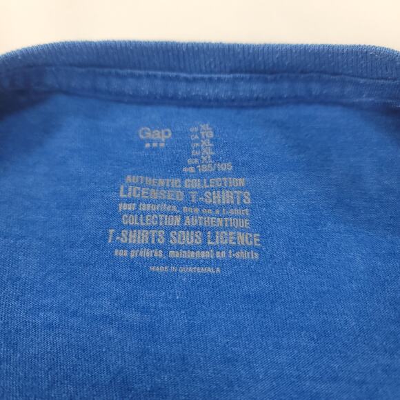 Marvel Captain America Gap Graphic Crew Neck Casual T Shirt Mens Size XL Blue - Picture 3 of 9